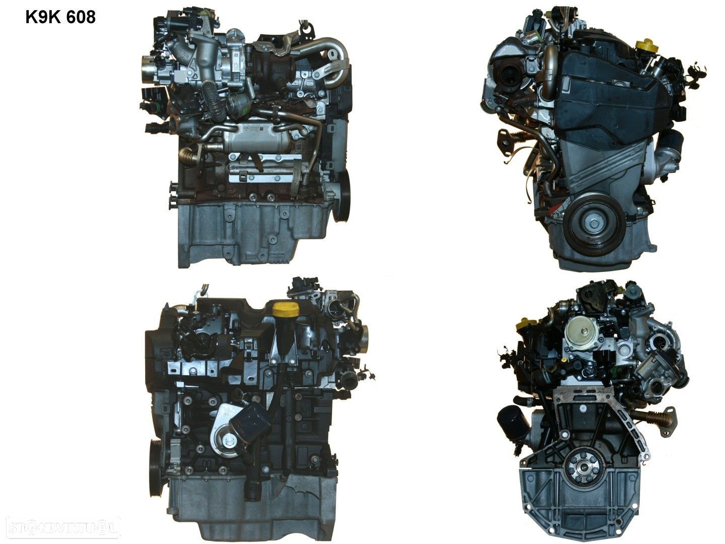 Motor Completo  Usado NISSAN QASHQAI 1.5 dCi K9K 608 - 1