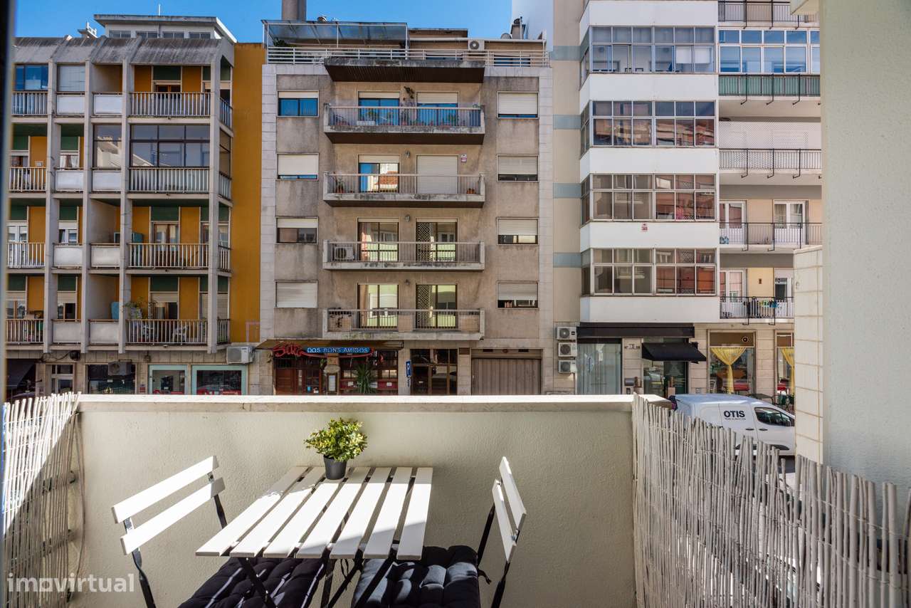 Apartamento T1 com terraço-21