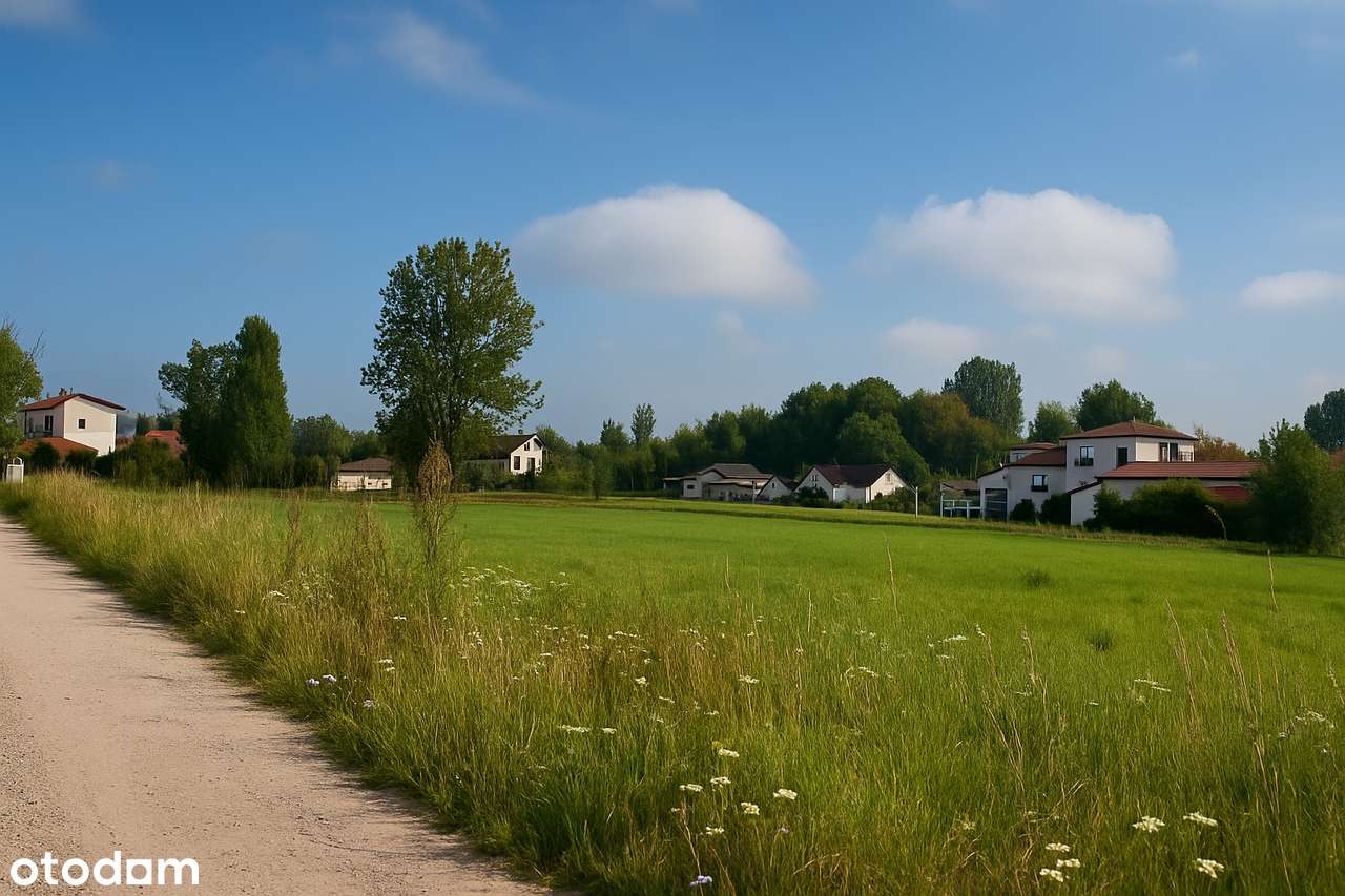 Atrakcyjna działka budowlana z projektem i pozwoleniem na budowę-2