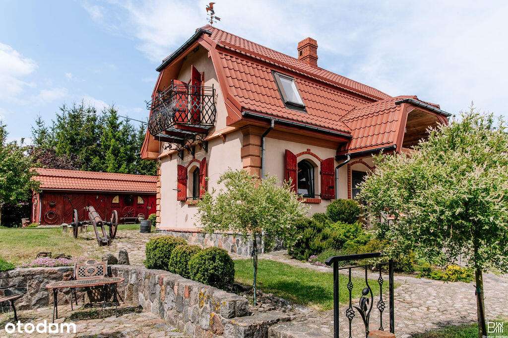 Klimatyczna posiadłość, 2 budynki, staw, Mazury - Pełny obrazek: 4/20