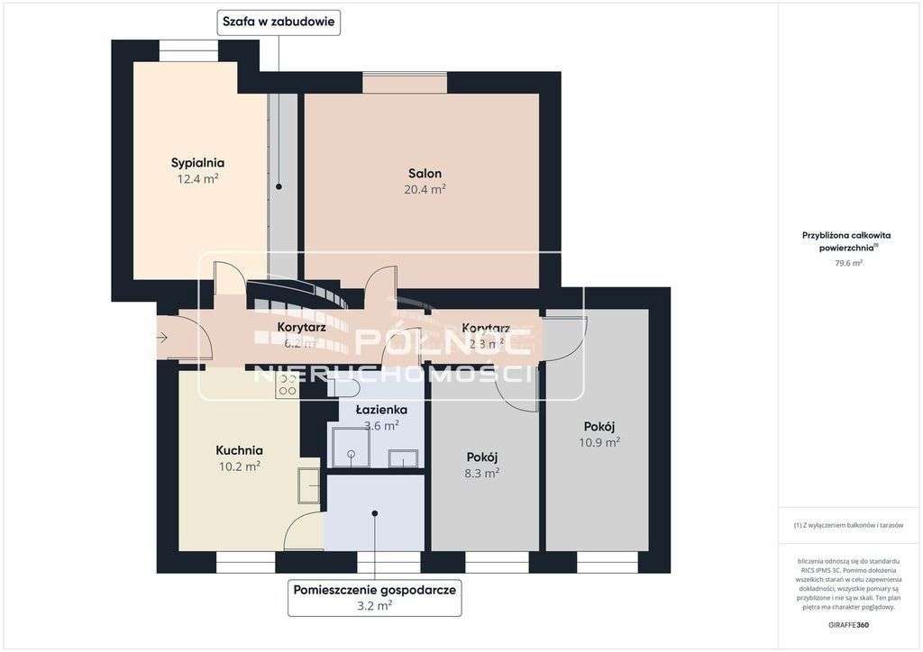 Ełk, 4 pokoje, ul. Gdańska 5a, Centrum - Pełny obrazek: 5/17