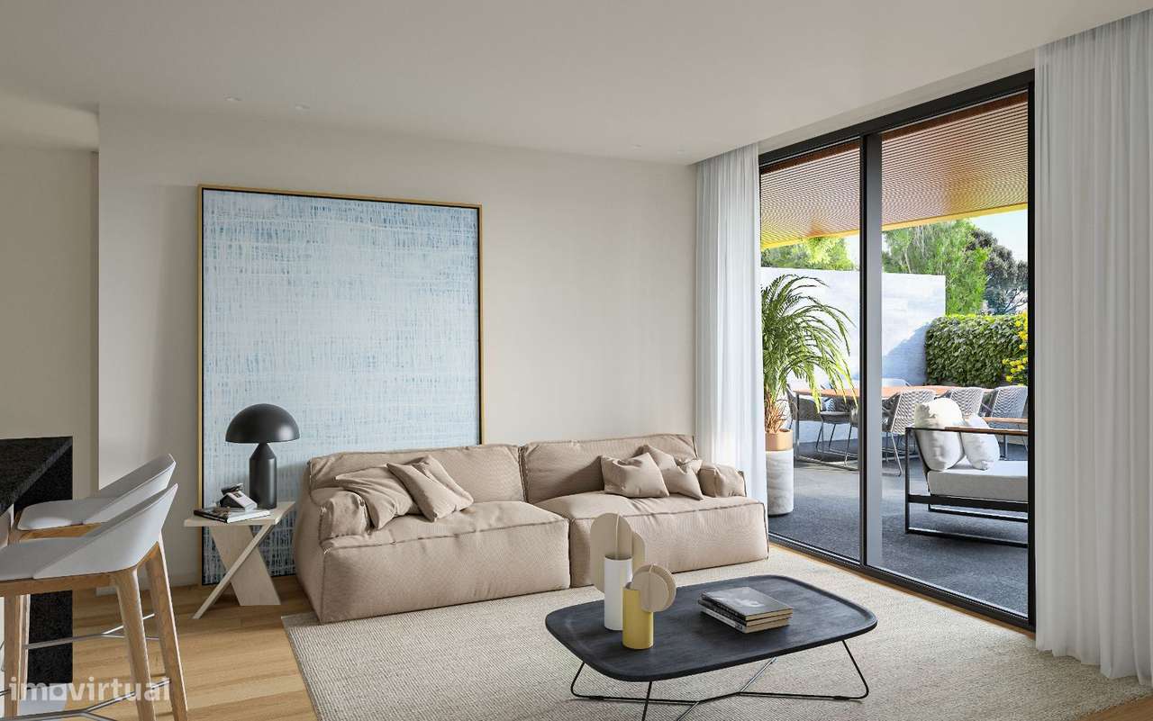 T2 Novo c/ Terraço (52.30m2) em Canidelo (Marina da Afurada) - Grande imagem: 5/25