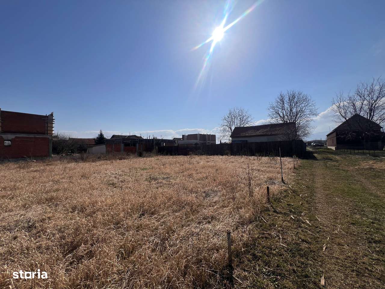 teren intravilan de vanzare Stupini-1