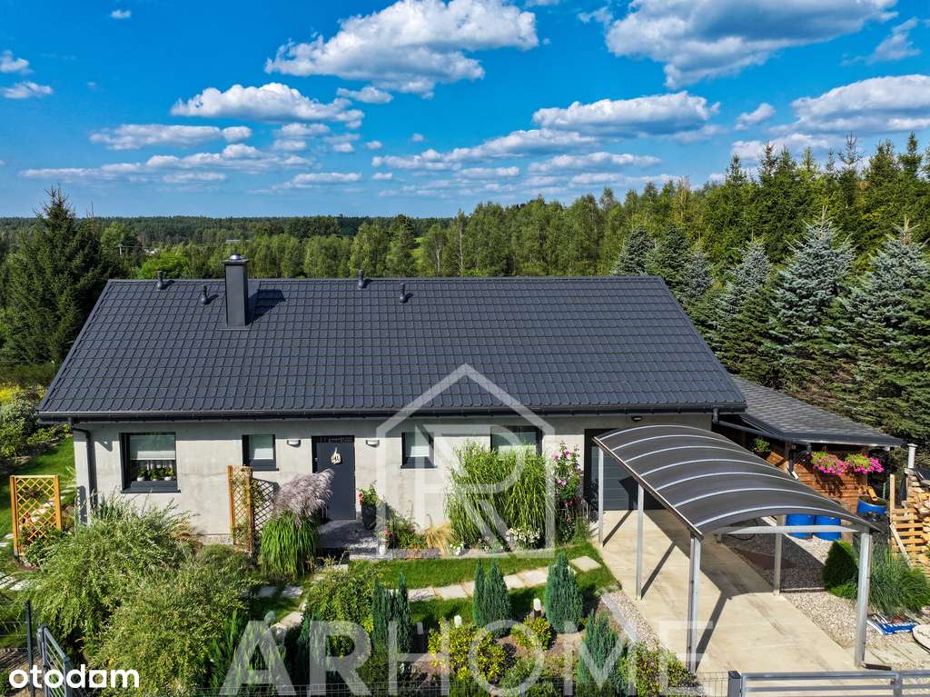 Dom wolnostojący z 2023 roku z piękną działką!-15