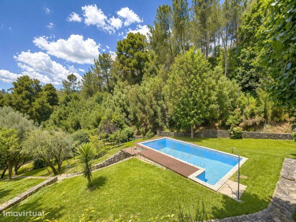 Propriedade com Casa Antiga, Piscina e Terreno Amplo - Cepões - Pon...-5