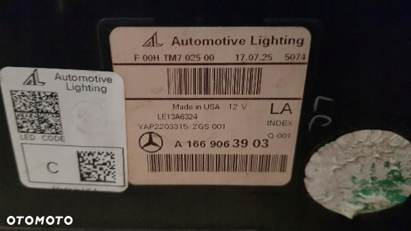 MERCEDES GLE FULL LED LAMPA LEWA PRZEDNIA PRZOD - 10