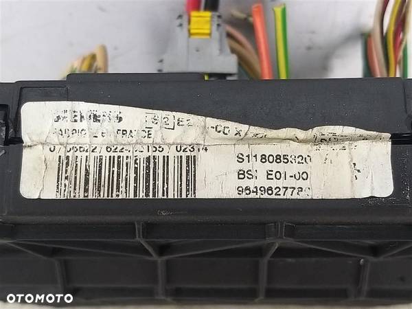 BSI Moduł Citroen Xsara Picasso 2.0 HDI 2003R 9649627780 S118085320 - 3