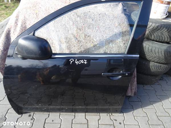 PEUGEOT 4007 DRZWI LEWE TYLNE SZYBA PODNOSNIK KLAMKA ZAMEK  2,2 HDI 4X4 CZESCI - 3