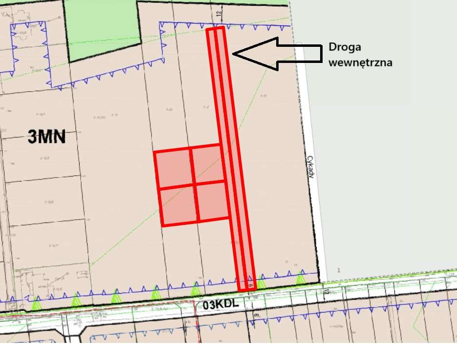 Zadrzewiona działka budowlana z MPZP - zabudowa mieszkaniowa-7