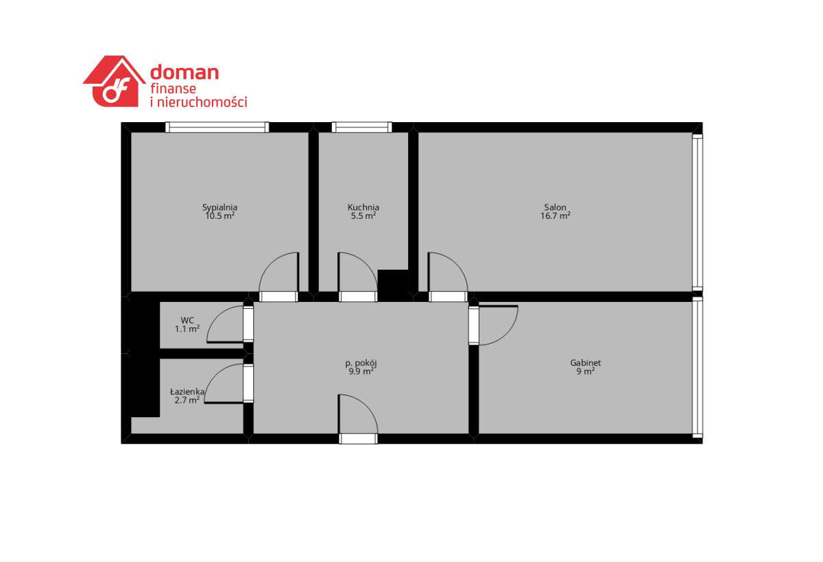 3 pokojowe mieszkanie z dużym potencjałem - Pełny obrazek: 3/14