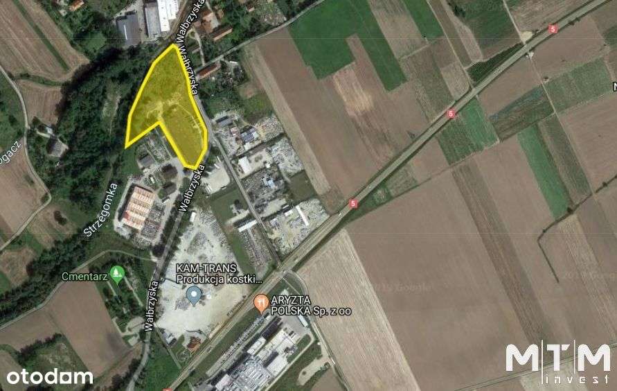 Działka, 20 145 m², Strzegom-5