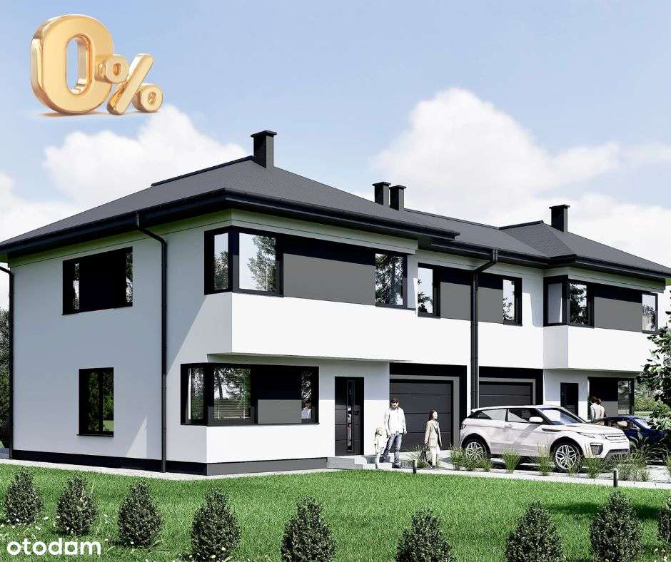 Bliźniak z garażem i  dużą działką! 1km do Pkp! - Pełny obrazek: 4/11