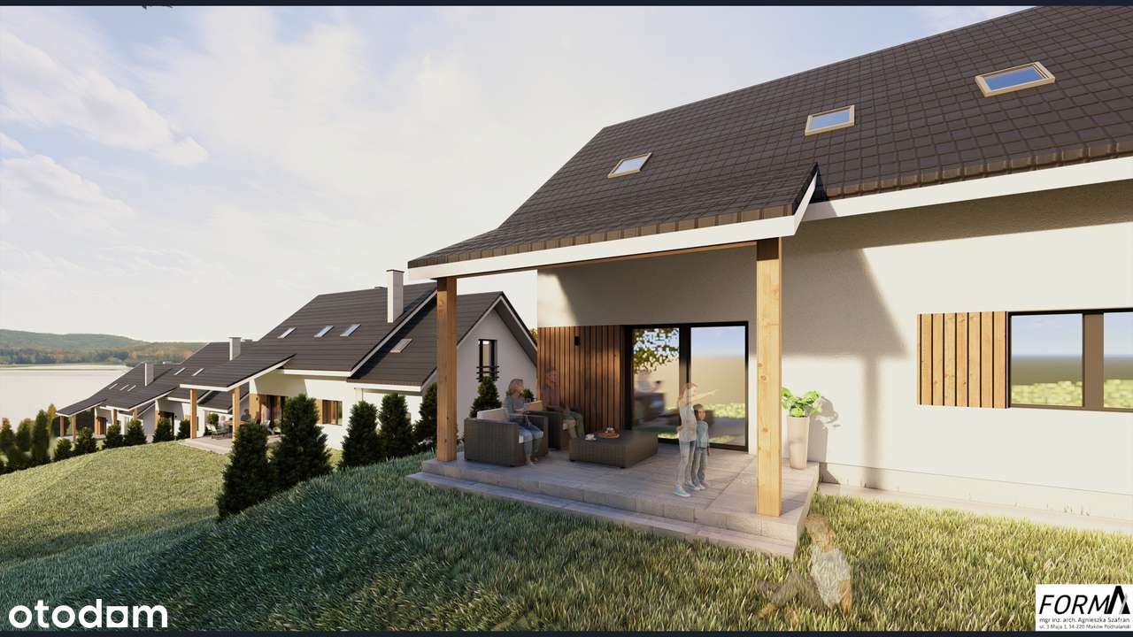 Luksusowy dom 174 m² z ogrodem w Mucharzu,  stan developerski - Pełny obrazek: 2/15