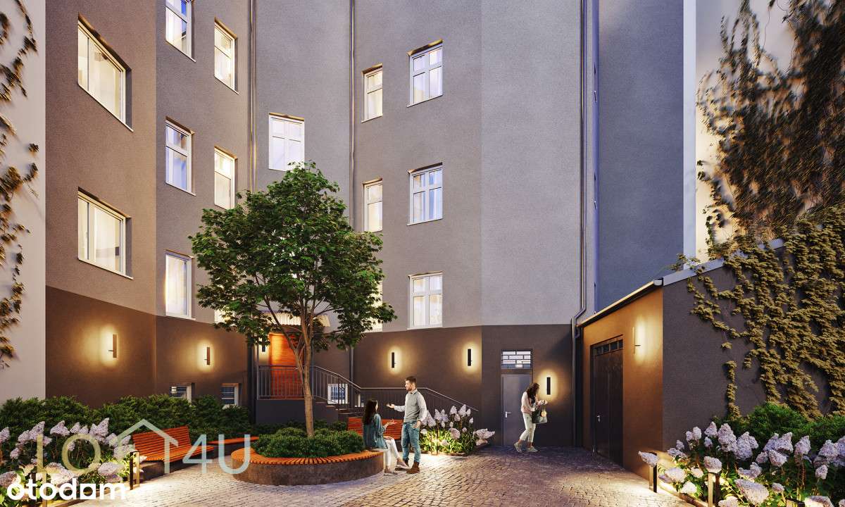 **Rogowe dwa pokoje w pięknej kamienicy Chorzów**-5