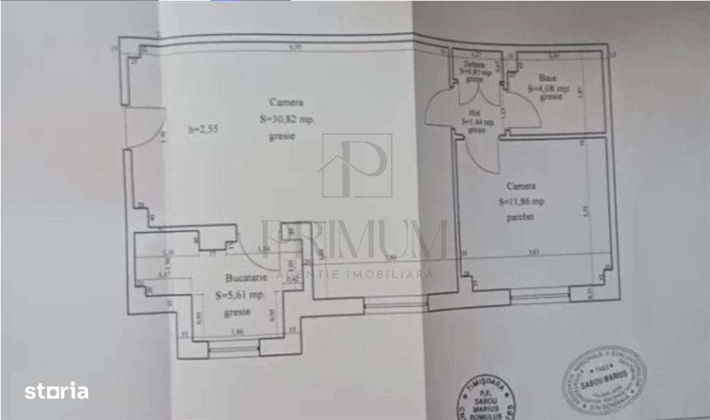 LIPOVEI- 2 camere, etaj 2, bloc izolat, centrala proprie - Imagine principală: 5/5