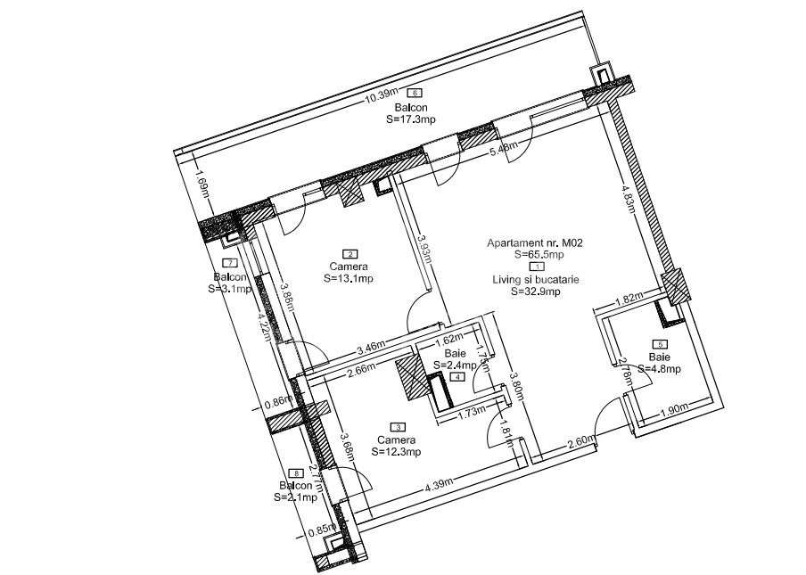 Apartamente 3 camere in Ansamblu Premium cu CF | Cartier Zorilor! - Imagine principală: 5/10
