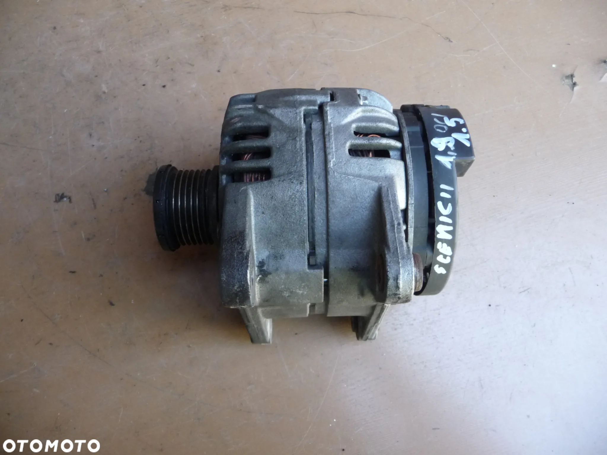 RENAULT LAGUNA II SCENIC II MEGANE 2 ESPACE IV 1.9 DCI ALTERNATOR 120A - 2