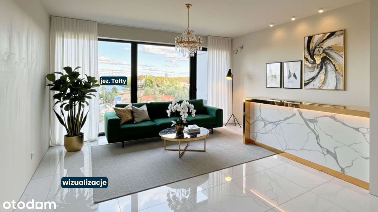 Apartamenty Premium w Pratum Mikołajki - widok na jezioro Tałty - Pełny obrazek: 5/17