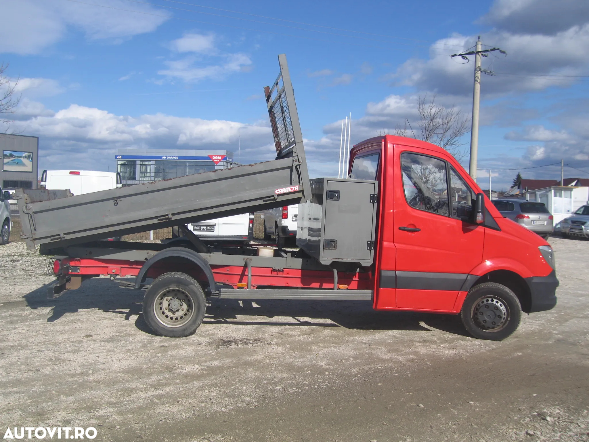 Mercedes-Benz SPRINTER  513 CDI , 3 LOC. BASCULABIL, AC. - 8