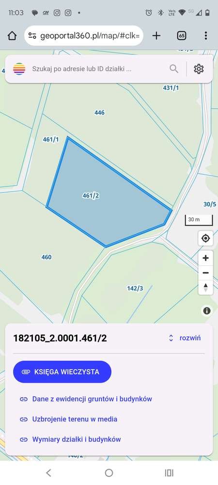 Działka komercyjna 8000 m² z mediami - Pełny obrazek: 4/4
