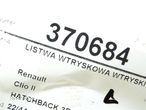 LISTWA WTRYSKOWA WTRYSKIWACZE RENAULT CLIO II (BB_, CB_) 1998 - 2016 1.4 (B/CB0C, B/CB0S) 55 kW [75 - 6