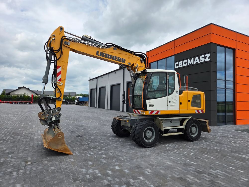 Liebherr A 916 / z niemiec / 2016