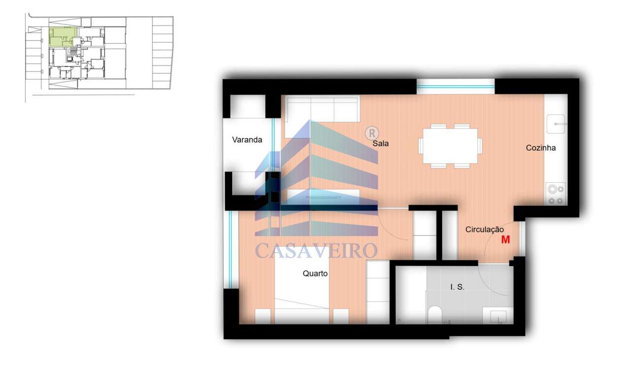 Apartamento T1-10