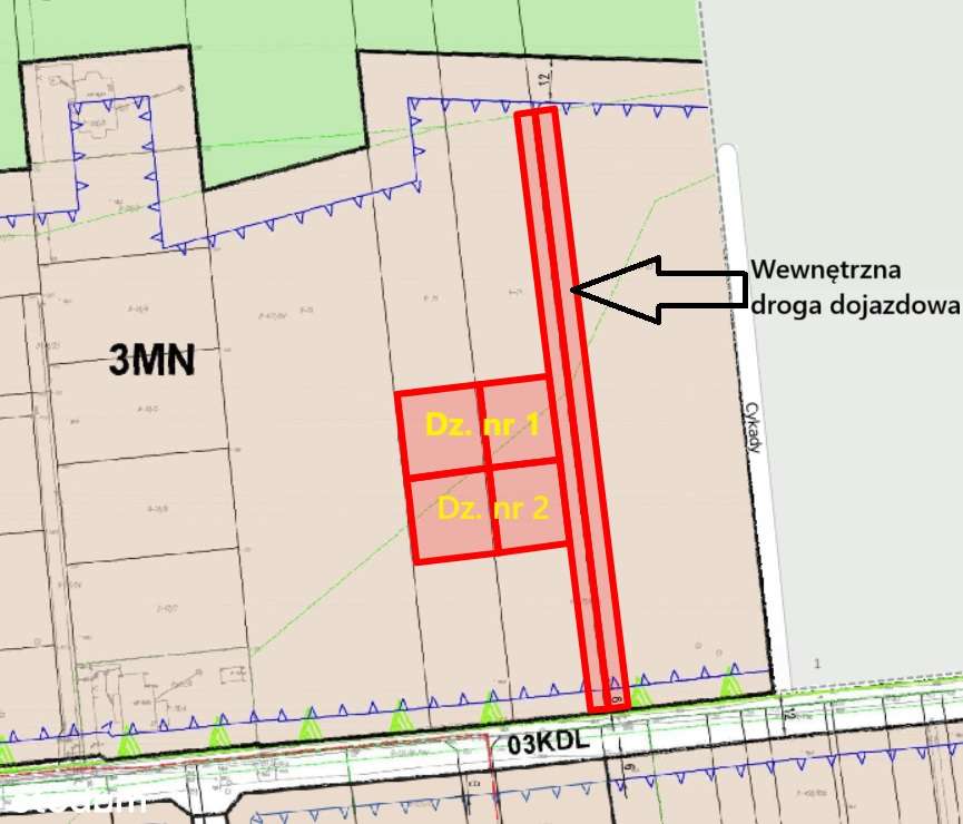 Zadrzewione działki budowlane z MPZP - zabudowa mieszkaniowa-9
