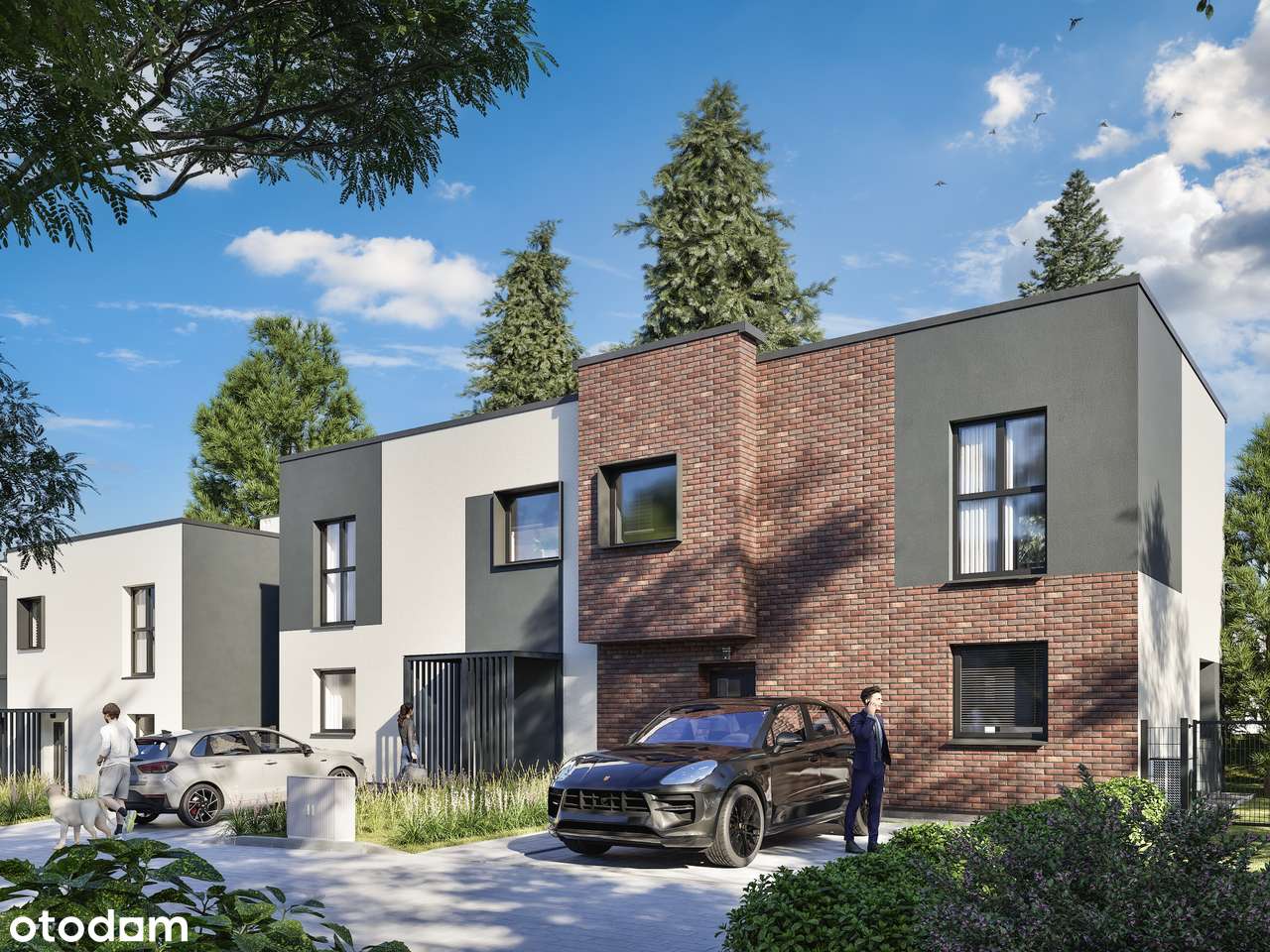 PROMOCJA! Dom102,6 m² z ogrodem garażem na zamkniętym osiedlu.PSARY
