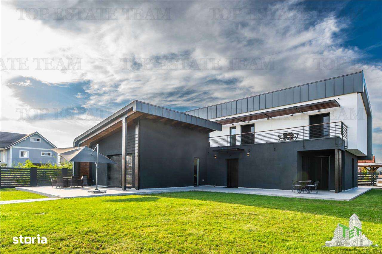 Casa moderna in Corbeanca cu 5 dormitoare si instalatia pentru piscina - Imagine principală: 2/20