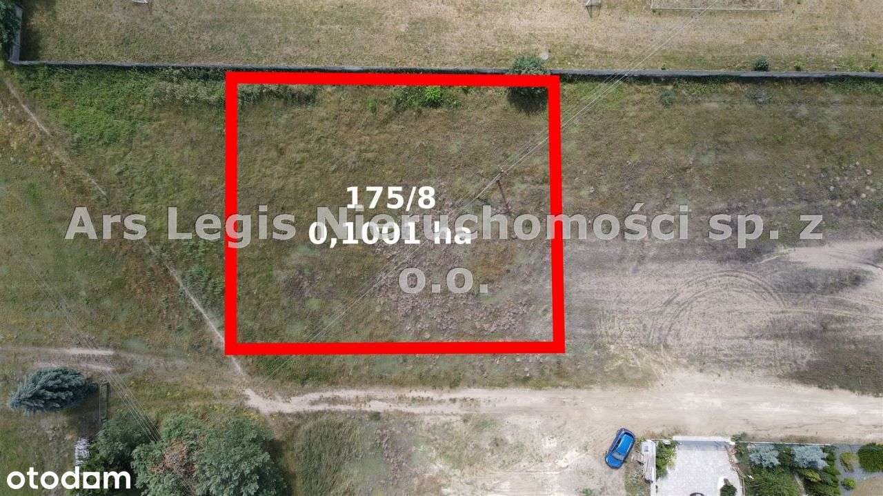 Działka, 1 000 m², Obrębizna-5