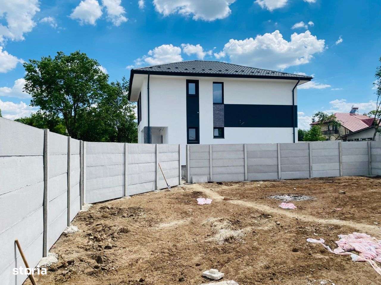 |Buftea|4Dormitoare(1 Pe Parter)|Teren 677 mp2|Dezvoltator| - Imagine principală: 4/8