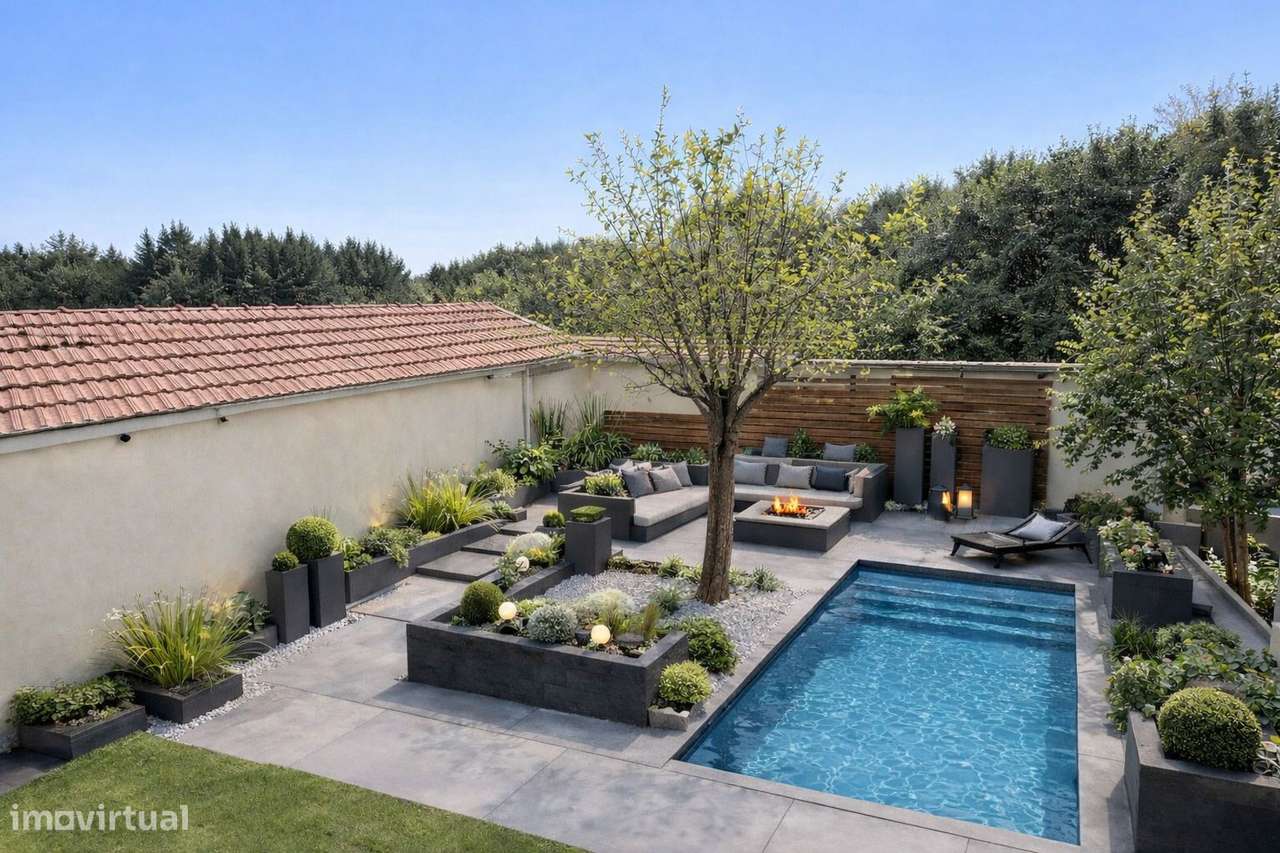 Moradia T3 | Box 2 Carros | Jardim | Exclusivo-20