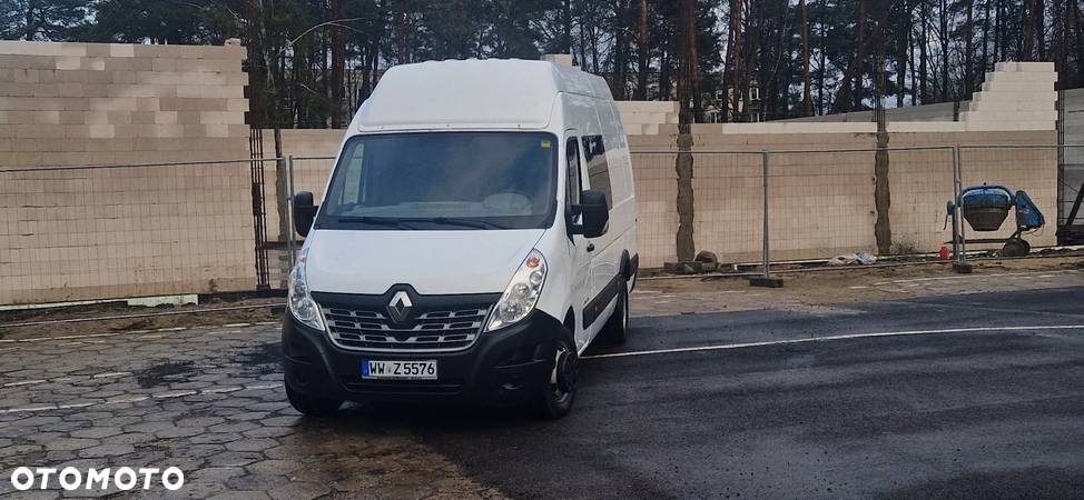 Renault MASTER BLIZNIAKI BRYGADÓWKA L3H3 2.3 165KM DUBELKABINA 3T NA HAKU - 6