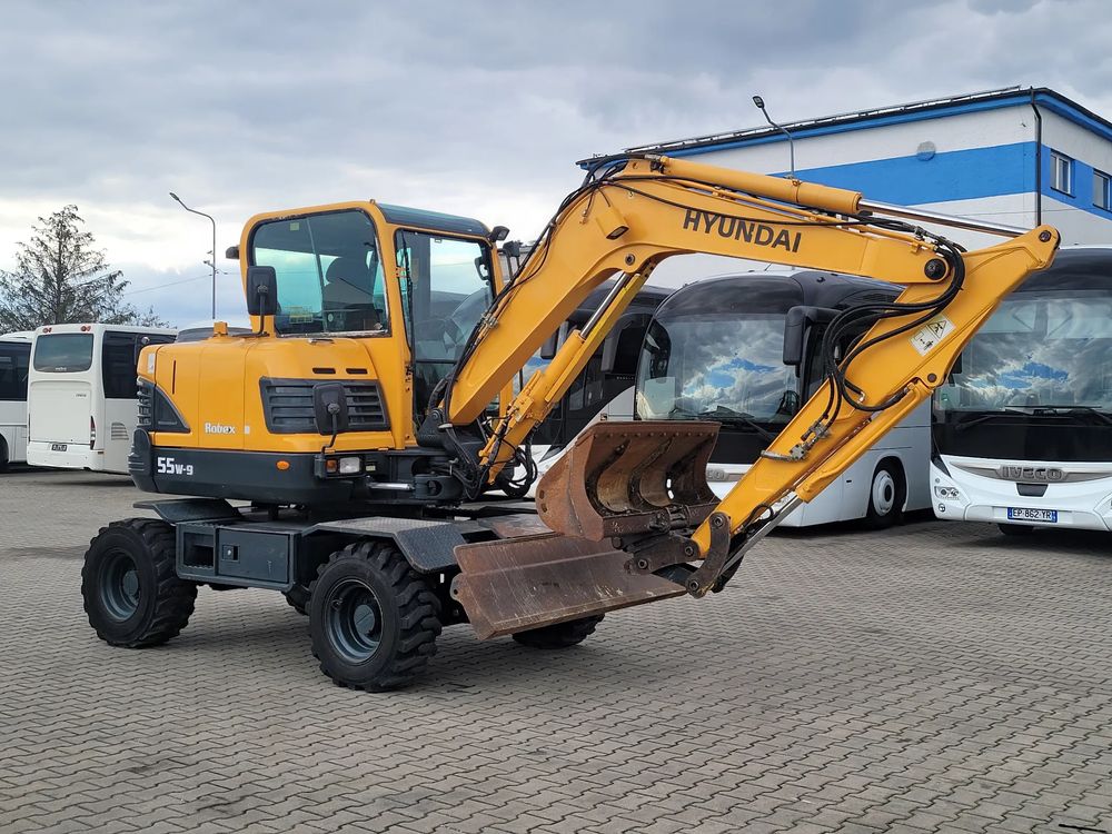 Hyundai Robex55w-9 / excavator / sprowadzony z francji/ 4 900 mth / 5.5 tony 2014