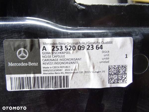 OSLONA PRZECIW HAŁASOWA MERCEDES GLC COUPE W253 A253520092364 - 8