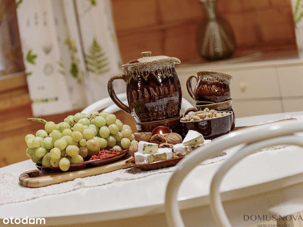 Dom z bala w stylu góralskim - las 1,5 ha-16