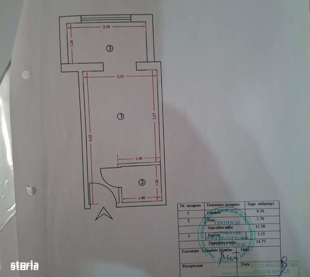 Inel II- Garsoniera mobilata -utilata, etaj parter -32500euro-7