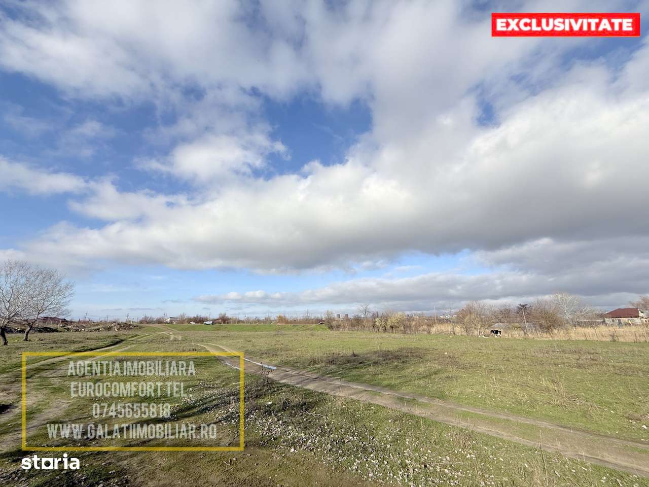 Vanzare teren intravilan in Barbosi-Galati 6.000 mp cu deschidere 40ml - Imagine principală: 4/8