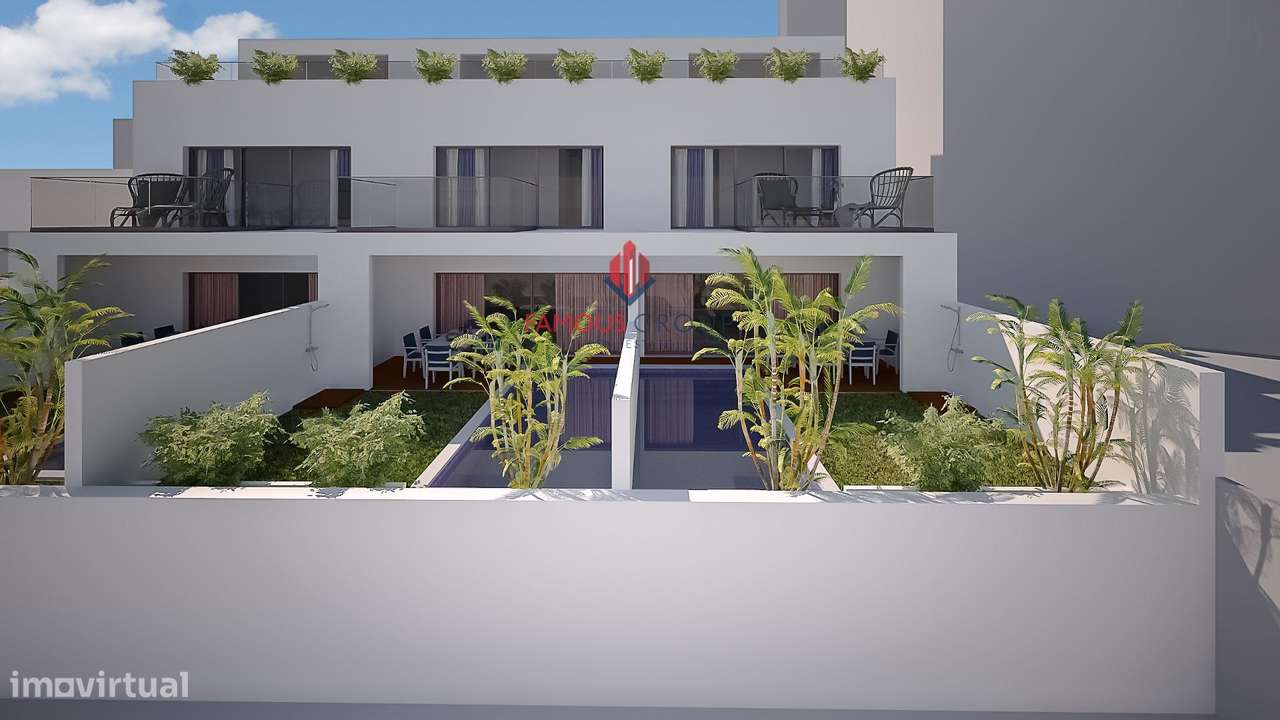 Terreno para 4 moradias em Portimão Zona Ribeirinha - Grande imagem: 4/11