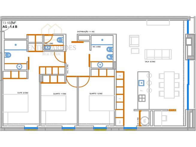 Empreendimento FUSION - apartamento T3 para comprar em condomínio f...-20