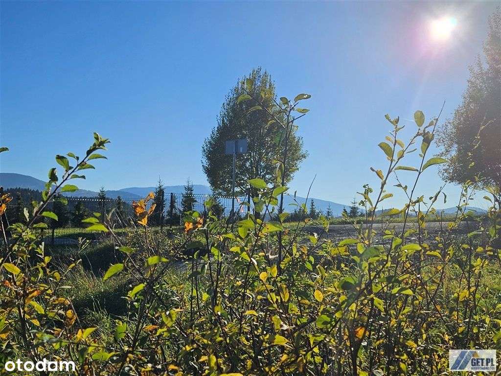 Budowlana, widokowa działka Zawoja- Przysłop. Prąd - Pełny obrazek: 5/11