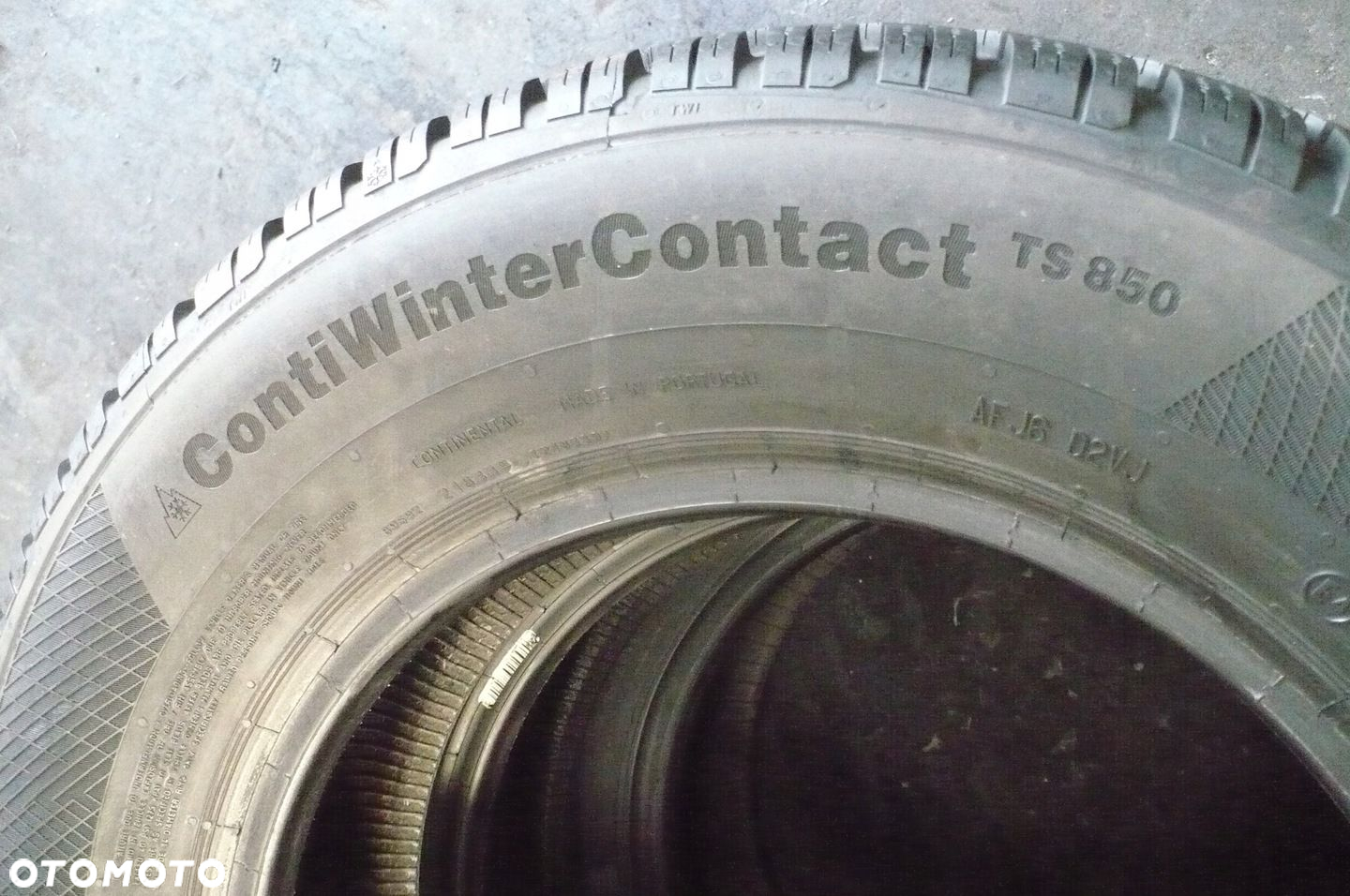 CONTINENTAL WinterContact TS850 185/70R14 7,8mm 2022 - 4