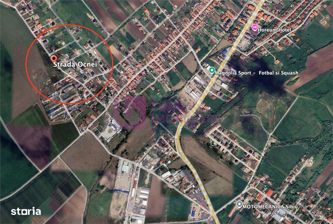 Teren intravilan | front dublu | 874 mp | Sura Mare | priveliste super - Imagine principală: 3/5