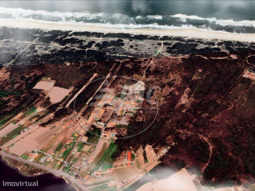 Terreno a 500mts da praia em zona tranquila - 2,5Km Torreira - Grande imagem: 5/16