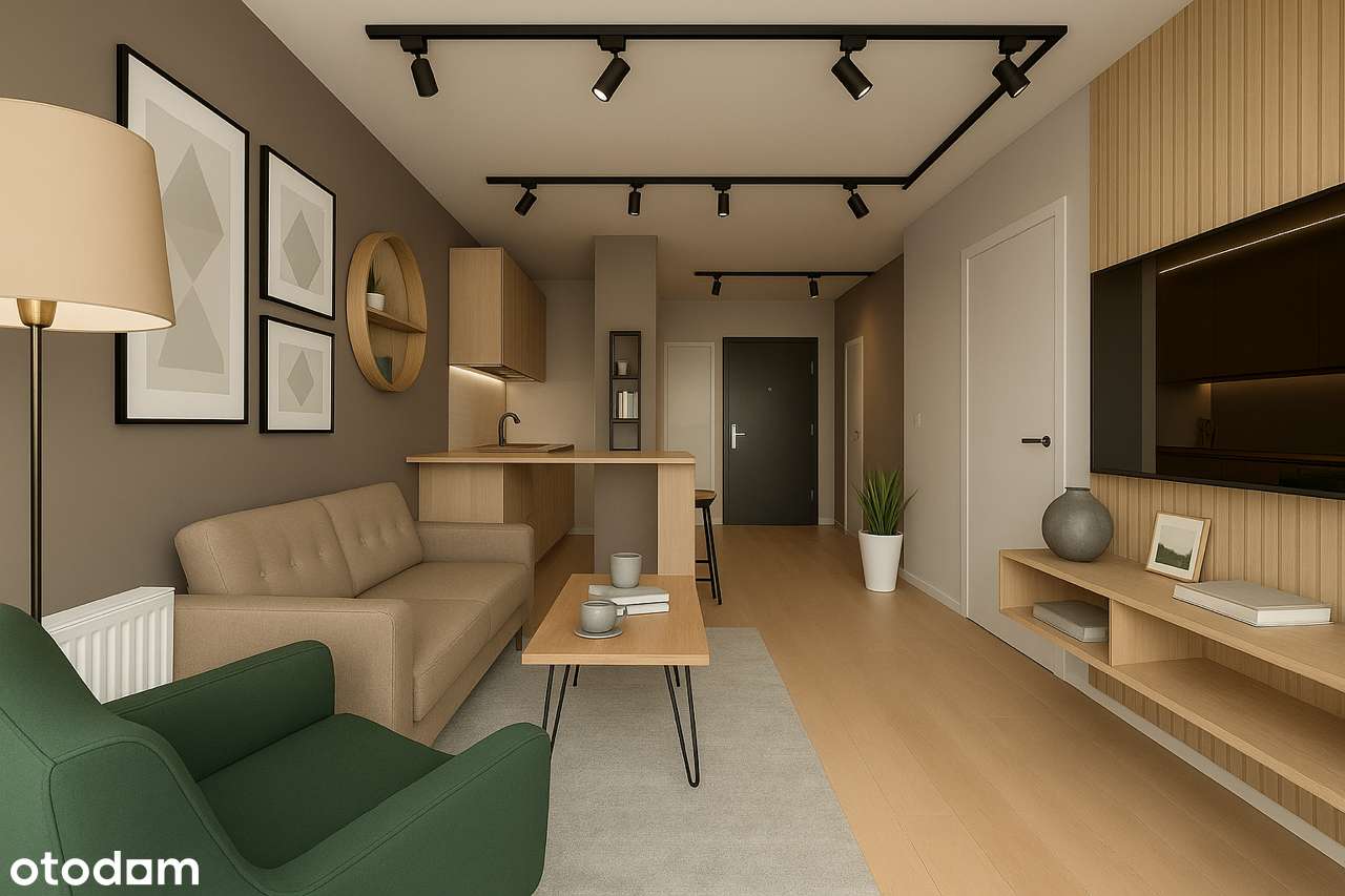 2 pokoje/ Miejsce Postojowe/ Nowy budynek-6