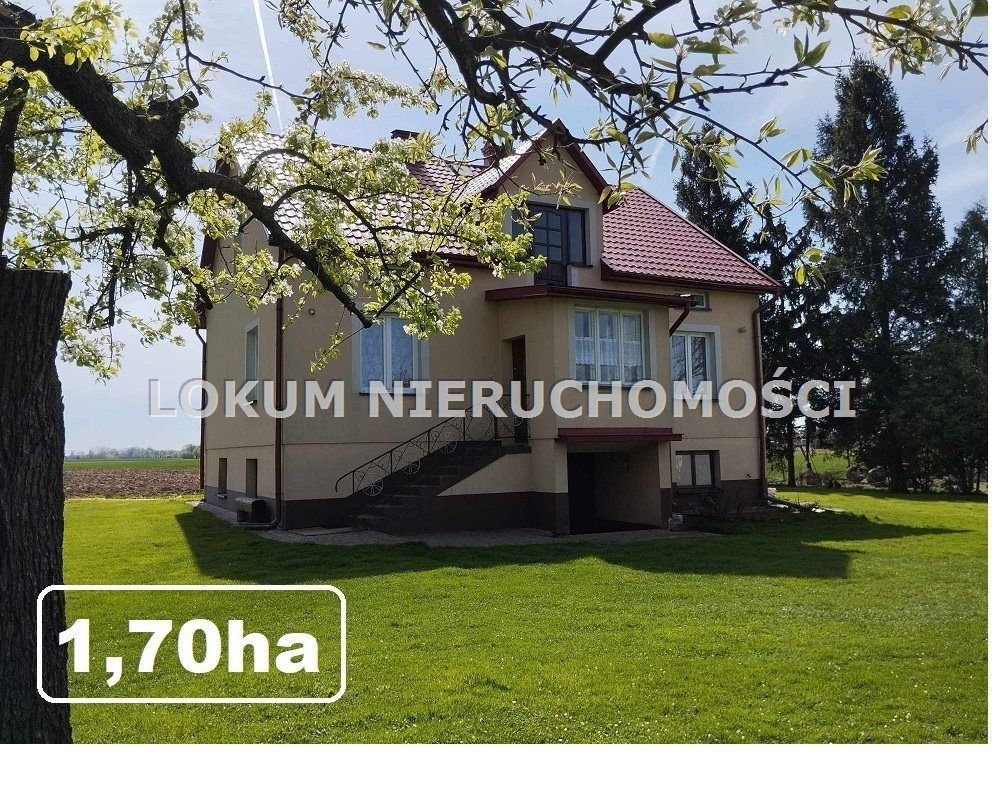 Dom i zabudowania gospodarczo-garażowe 1,70ha.