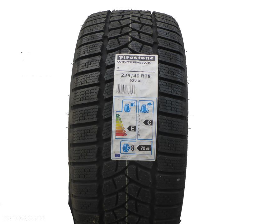 1 x FIRESTONE 225/40 R18 92V XL WinterHawk 3 Zima 2015 JAK NOWA  NIEUŻYWANA - 1