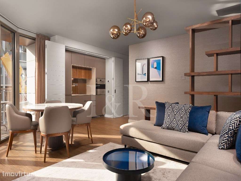 Apartamento T1 de luxo com garagem, junto à Avenida da Liberdade - Grande imagem: 5/42