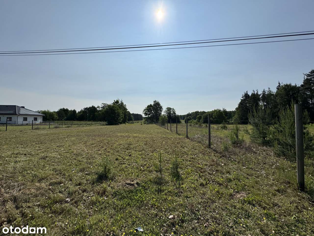 Działka budowlana przy rzece | 3km od PKP Chynów | prąd i woda-2